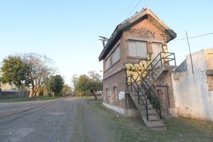 El cabín ferroviario Nº 5 es un lugar emblemático para la identidad del barrio.