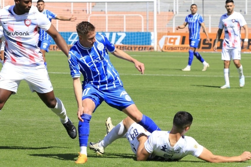 Empate entre el Tomba y el Cuervo. Crédito: Prensa Godoy Cruz