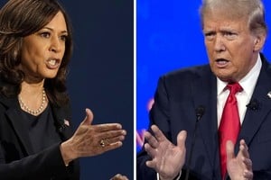 Kamala Harris y Donald Trump. En pocas semanas se sabrá quién de ellos presidirá Estados Unidos entre 2025 y 2029.  Archivo El Litoral