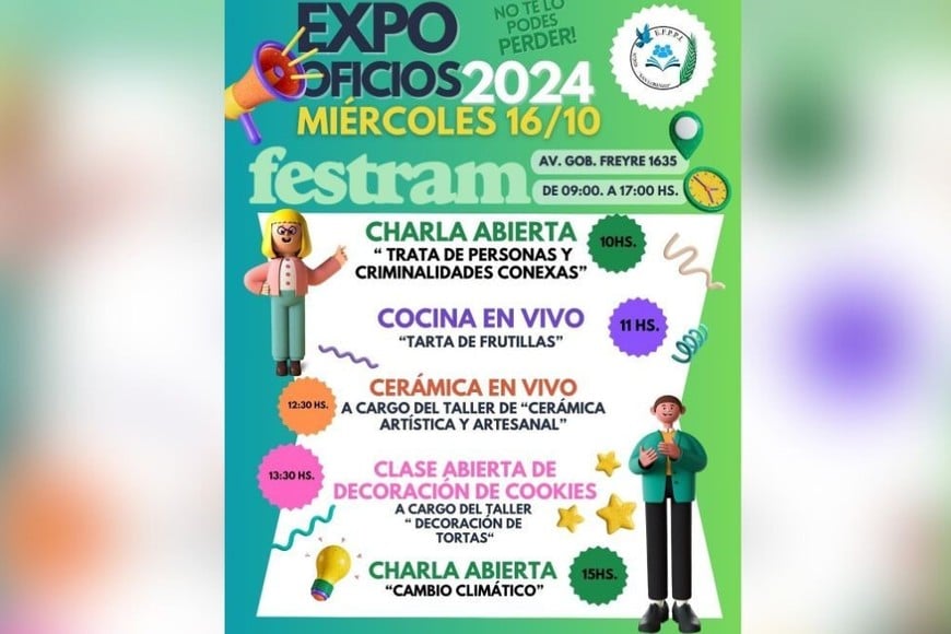 Presentan “Expo oficios”, con talleres y charlas para jóvenes de Santa Fe