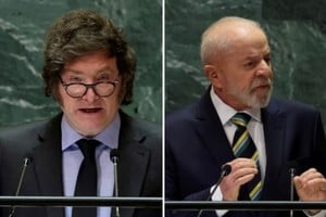 Javier Milei y Lula da Silva compartieron Asamblea General de la ONU, pero no se cruzaron. Crédito: Reuters