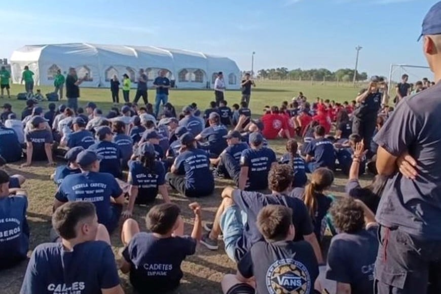 El encuentro contó con la presencia de 44 escuelas de distintas asociaciones de la provincia, que se reunieron en la sede del Club Unión y Cultura. Foto: FSABV