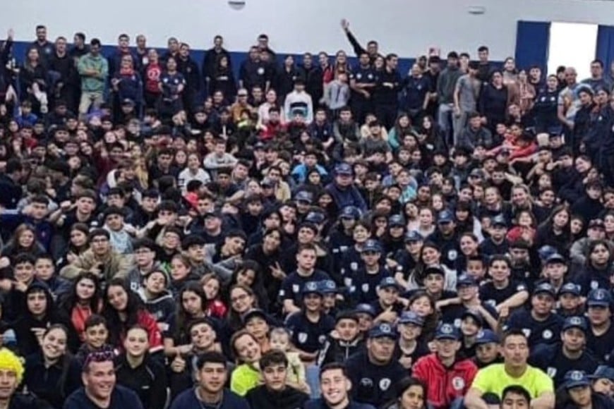 El encuentro contó con la presencia de 44 escuelas de distintas asociaciones de la provincia, que se reunieron en la sede del Club Unión y Cultura. Foto: FSABV