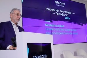 Telecom presentó a Martin Baron en la Argentina en una jornada sobre periodismo y nuevas tecnologías. Crédito: Telecom