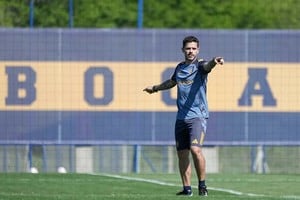 Ya hizo un diagnóstico del plantel de Boca, y lo que hizo el DT Fernando Gago fue mantener una reunión con los referentes del plantel.  Prensa Boca