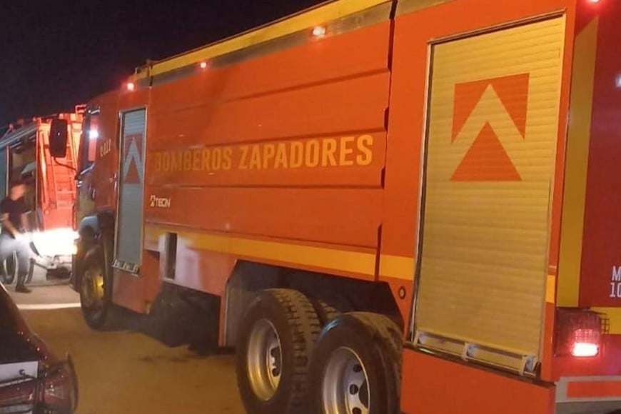 Se investigan las causas que originaron el incendio. Crédito: El Litoral.