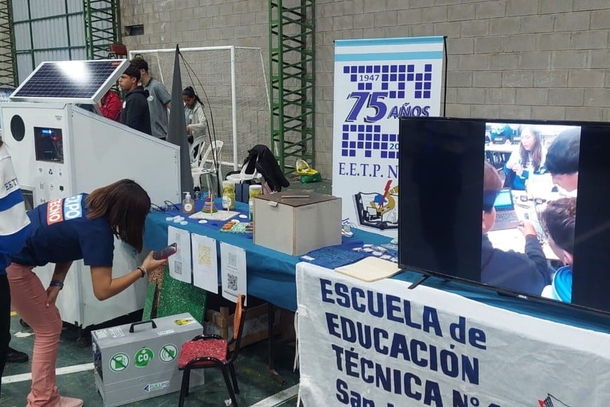 La Expo Tecno 2024 mostró el potencial e ingenio de los estudiantes de escuelas técnicas.