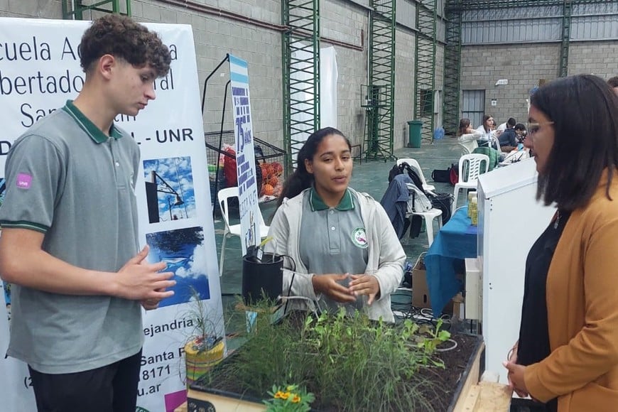 La Expo Tecno 2024 mostró el potencial e ingenio de los estudiantes de escuelas técnicas.