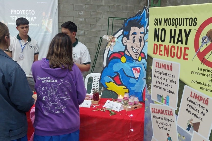 La Expo Tecno 2024 mostró el potencial e ingenio de los estudiantes de escuelas técnicas.