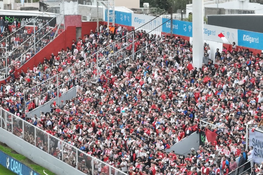 El 15 de Abril seguramente tendrá un aspecto multitudinario como el que siempre acompaña al equipo del Kily. Crédito: Fernando Nicola