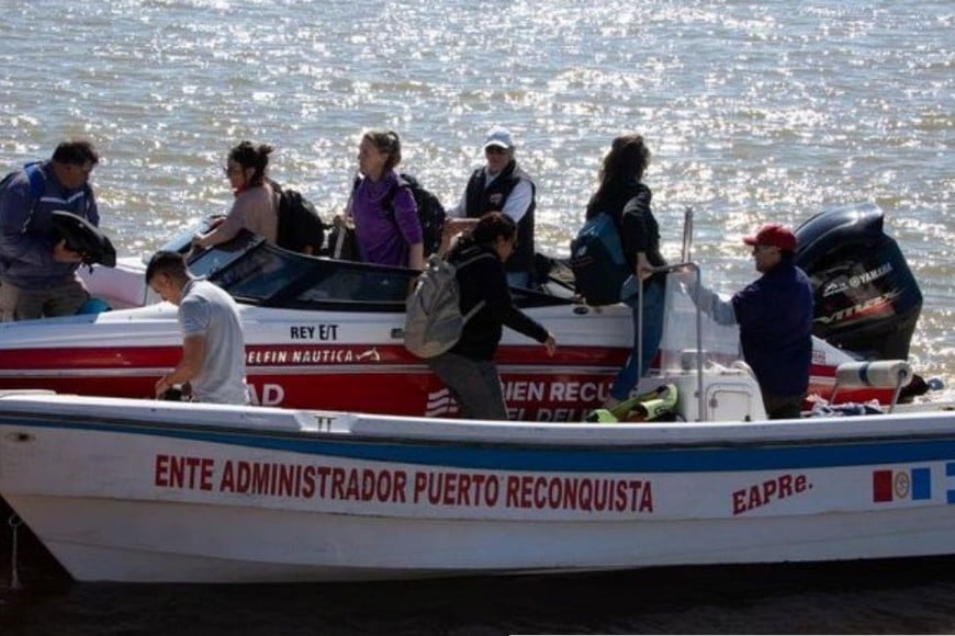 Para acceder al lugar es necesaria una travesía en lancha.