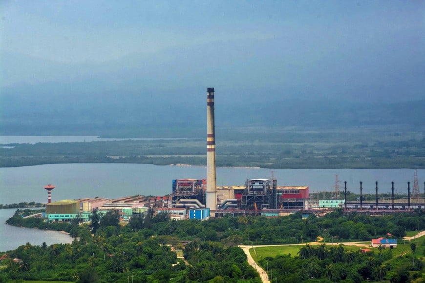 FILE PHOTO: A view of the Lidio Ramon Perez thermoelectric plant in Felton, Cuba, May 19, 2022. REUTERS/Juan Pablo Carreras/ACN/File Photo