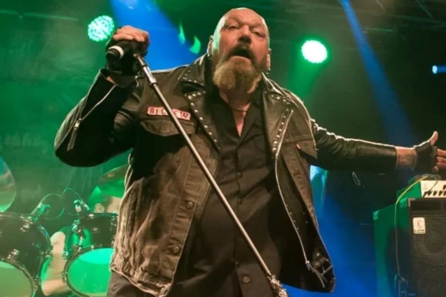 Paul Di'Anno murió a los 66 años.