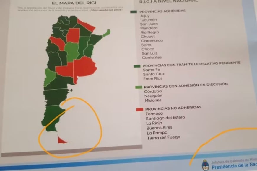 mapa sin malvinas