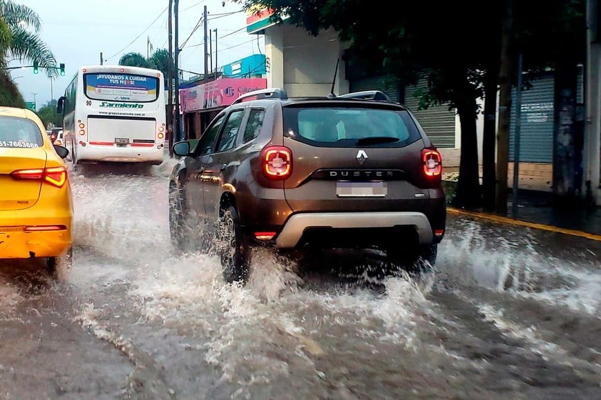 cordoba lluvia complicaciones. Crédito: Gentileza @leoguevara80