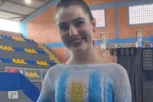 María Eugenia representó a su ciudad San Genaro y al Club Unión, de Totoras.