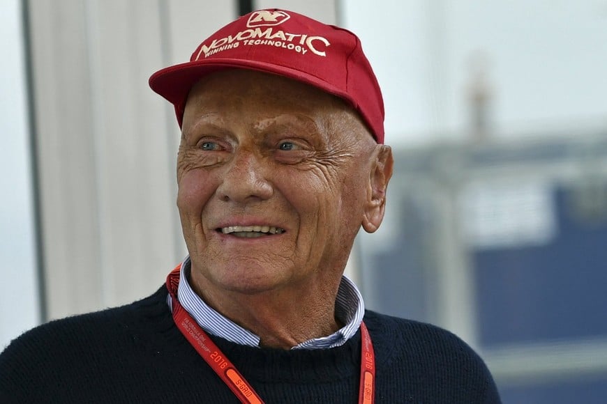 Niki Lauda, fallecido hace 5 años.