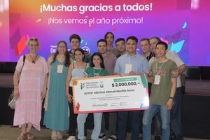 El equipo ganador fue elegido por un jurado de primer nivel. Foto: Luis Cetraro