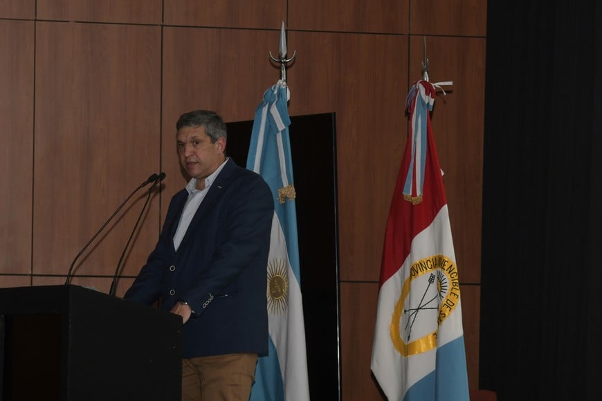 "Somos creadores de valor en origen y generación de puestos de trabajo en cada una de nuestras localidades, donde están nuestras empresas, en el interior profundo de nuestro país", señaló Fabio Ferrero, presidente de Feceba. Crédito: Manuel Fabatía