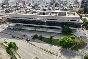 El aire acondicionado en cuestión, que deberá ser desmontado para reemplazar el sistema.

Gentileza Ministerio de Salud Provincial.