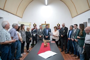 “La vida del General San Martín constituye un verdadero acervo cultural que debe ser compartido. Ese trabajo lo hace la Municipalidad de San Lorenzo y ustedes, que dedican parte de su tiempo a esto y para nosotros son un aliado estratégico”.