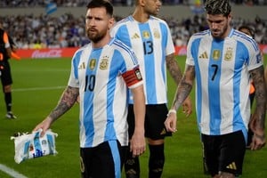 La Selección argentina lleva un año y medio en la cima del ranking. NA