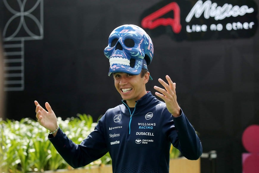 Formula One F1 - Mexico City Grand Prix - Autodromo Hermanos Rodriguez, Mexico City, Mexico - October 25, 2024
Williams' Alexander Albon poses for a picture ahead of the Mexico City Grand Prix REUTERS/Henry Romero