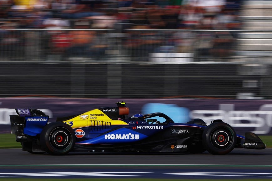 Formula One F1 - Mexico City Grand Prix - Autodromo Hermanos Rodriguez, Mexico City, Mexico - October 25, 2024
Williams' Franco Colapinto during practice REUTERS/Raquel Cunha