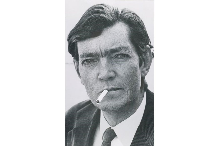 Julio Cortázar según Sara Facio. Foto: Archivo / Télam