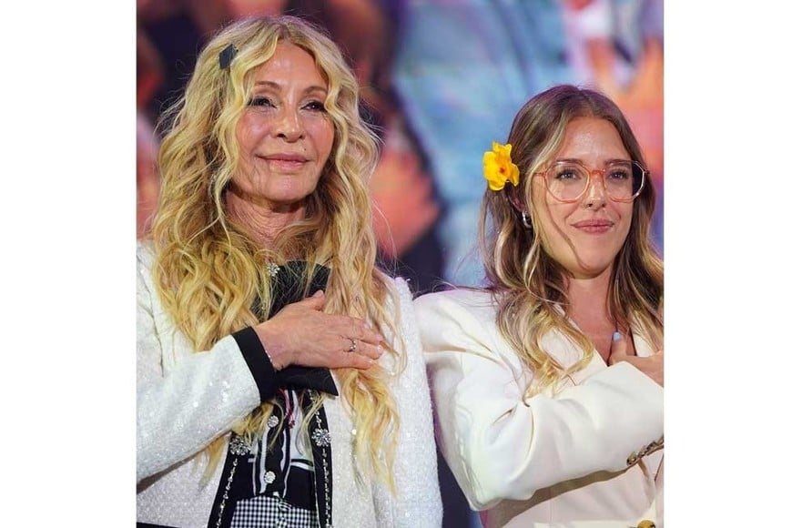 Nati Jota fue una de las encargadas de llevar a cabo el "Cris Morena Day", en Olga.