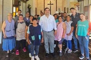 Reconquista avanza en la recuperación de su antigua capilla del Puerto.