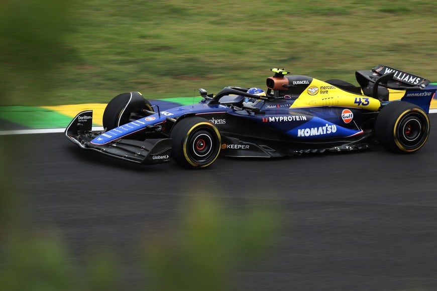 Formula One F1 - Sao Paulo Grand Prix - Autodromo Jose Carlos Pace, Sao Paulo, Brazil - November 1, 2024
Williams' Franco Colapinto during sprint qualifying REUTERS/Carla Carniel