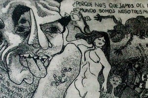 Obra de Hugo Bastos. Foto: Colección privada