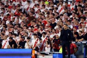 En el Estadio Mas Monumental,
River recibirá a Banfield, tras quedar eliminado en semis de la Libertadores.

CREDITO: REUTERS/Agustin Marcarian