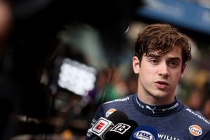 Formula One F1 - Sao Paulo Grand Prix - Autodromo Jose Carlos Pace, Sao Paulo, Brazil - November 3, 2024
Williams' Franco Colapinto talks to press after crashing out of the race REUTERS/Carla Carniel