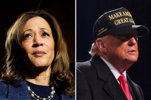 Kamala Harris y Donald Trump en un mano a mano reñido. Crédito: Reuters