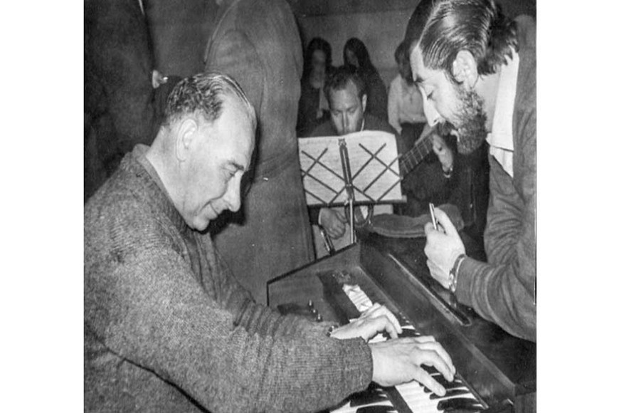 El Padre Osvaldo Catena, uno de los máximos referentes de los barrios del cordón oeste. Foto: Gentileza Miguel Dalla Fontana