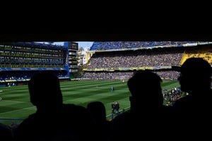 Soccer Football - Argentina Primera Division - Boca Juniors v River Plate - Estadio La Bombonera, Buenos Aires, Argentina - September 21, 2024
General view inside the stadium before the match REUTERS/Agustin Marcarian