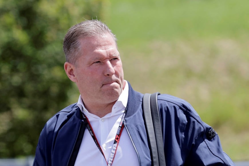 Formula One F1 - Austrian Grand Prix - Red Bull Ring, Spielberg, Austria - July 8, 2022
Jos Verstappen, father of Red Bull's Max Verstappen ahead of the Grand Prix REUTERS/Leonhard Foeger