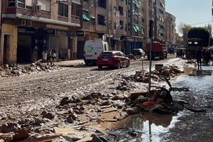 Paiporta. Una de las calles de la localidad más castigada por el paso de DANA, en España.

Gentileza Inti Beloso.