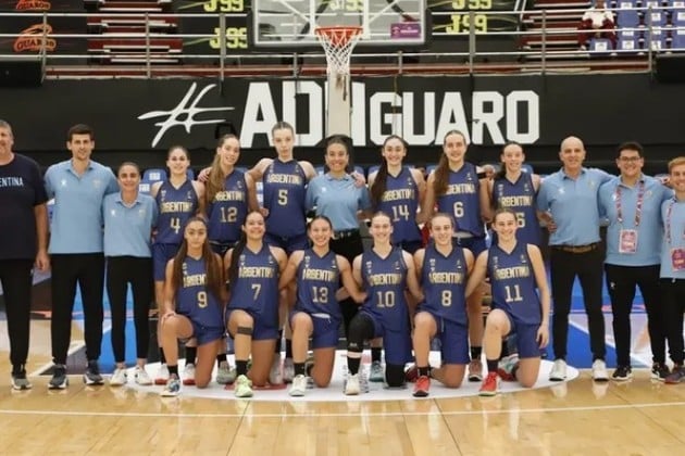 Básquet: con la santafesina Milardovich en cancha, Argentina debutó con victoria