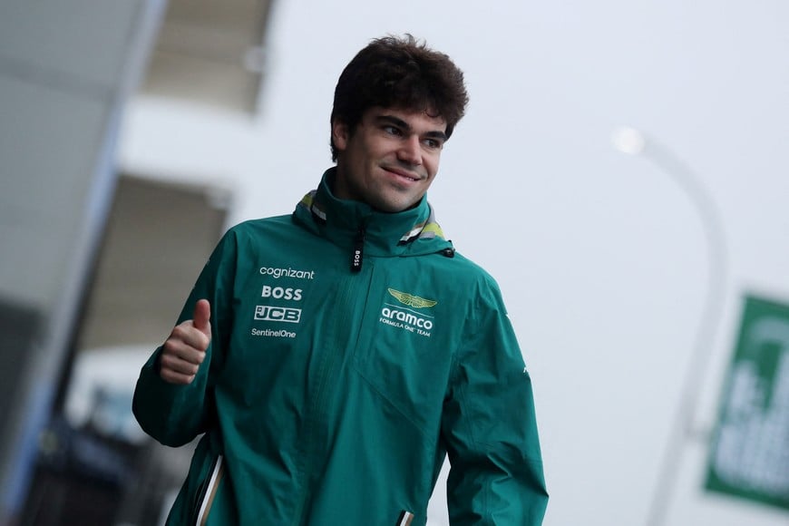 Formula One F1 - Sao Paulo Grand Prix - Autodromo Jose Carlos Pace, Sao Paulo, Brazil - November 3, 2024
Aston Martin's Lance Stroll arrives before qualifying REUTERS/Carla Carniel