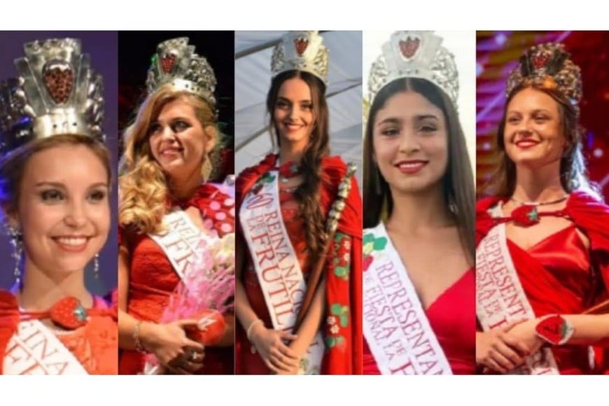 Las últimas hasta ahora: Valentina Chamorro, la última denominada "Reina", Virginia Wintterlin, Camila Quagli, Camila Rojas y la actual soberana Ana Schneider.