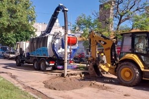 Los trabajos continuarán hasta la semana que viene. Gentileza ASSA.