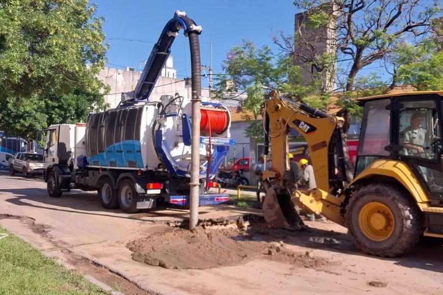 Los trabajos continuarán hasta la semana que viene. Gentileza ASSA.