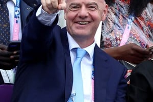 Paris 2024 Olympics - Opening Ceremony - Paris, France - July 26, 2024.
FIFA President Gianni Infantino is seen ahead of the opening ceremony of the Paris 2024 Olympics. REUTERS/Phil Noble