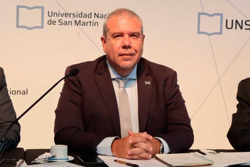 Víctor Moriñigo, presidente del Consejo Interuniversitario Nacional.