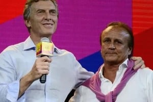 Mauricio Macri junto a Miguel Torres del Sel, dos veces cerca de ser gobernador de Santa Fe.