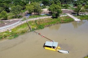 Romang avanza con la construcción del Paseo Costanero.