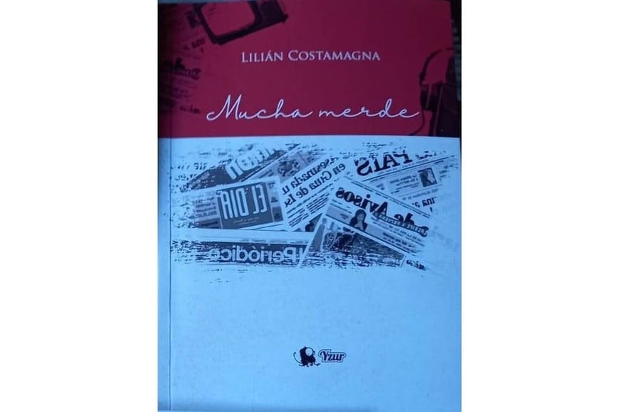 Portada de "Mucha merde", obra de Lilián Costamagna, publicada por Yzur Editorial. Gentileza